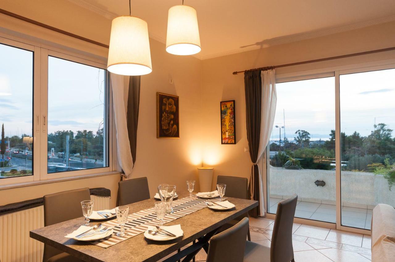 Sunset Sea View Apartment أثينا المظهر الخارجي الصورة