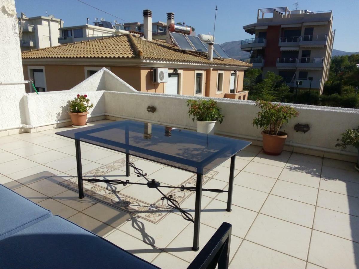 Sunset Sea View Apartment أثينا المظهر الخارجي الصورة